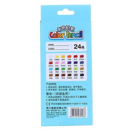 Chì Màu 24 Màu 7018 Deli