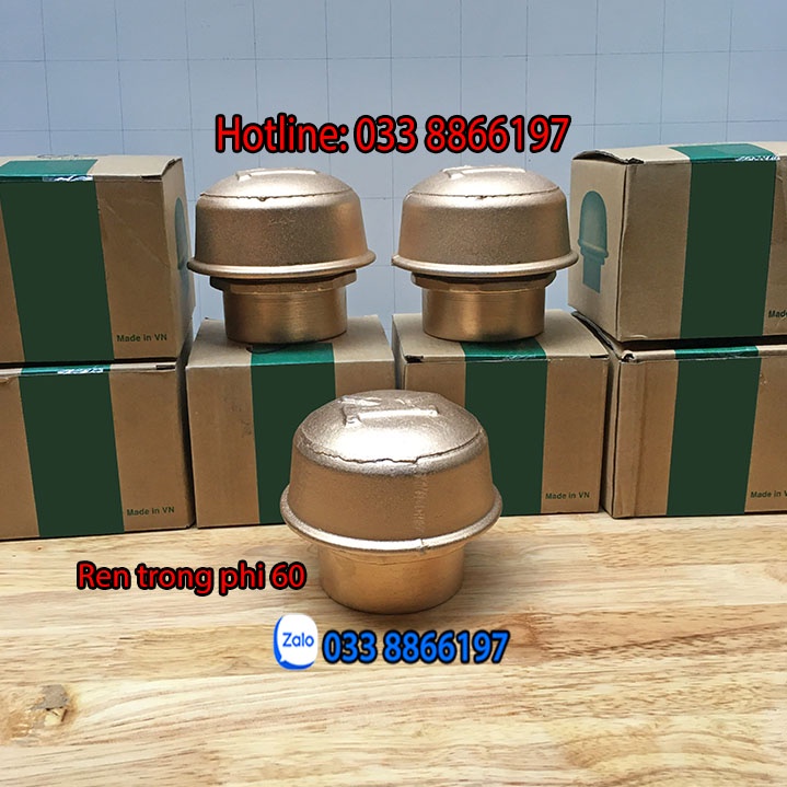 Van thở xăng dầu DN50 - phi 60mm