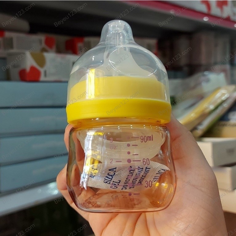 Bình sữa PPSU CỔ RỘNG cao cấp KICHILACHI (80ml / 90ml)