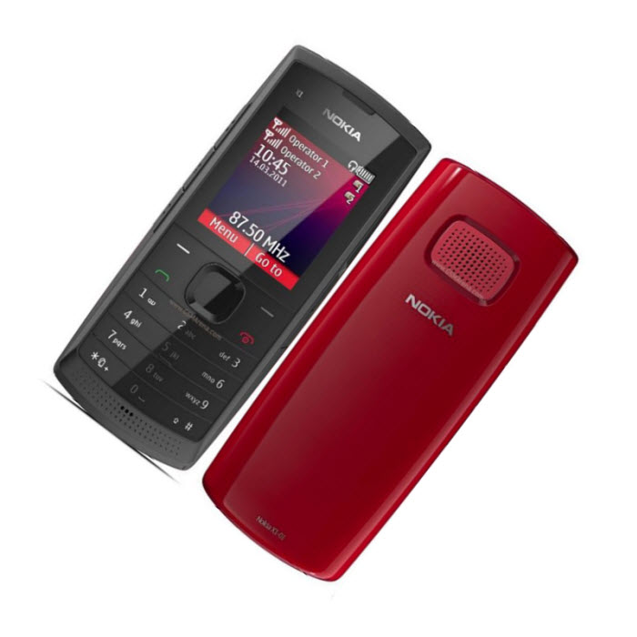 Điện Thoại Nokia X1-01 Đỏ 1 Đổi 1 Trong 12 Tháng