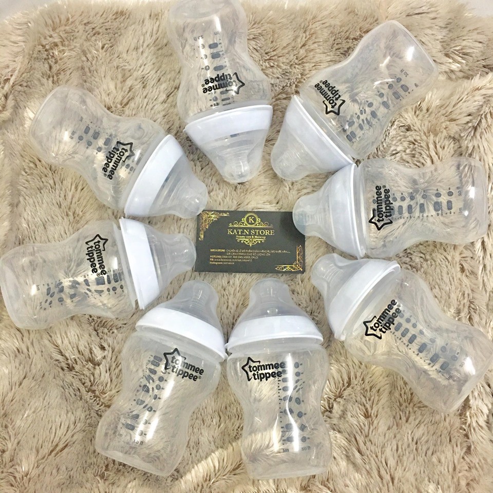 Bình sữa Tommee Tippee 260ml ( Bình Tách Set )