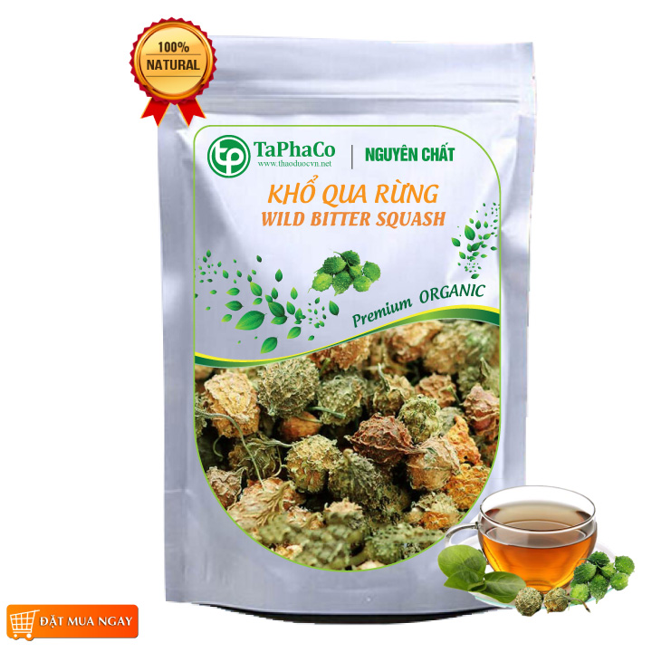 Khổ qua rừng nguyên trái sấy khô Tấn Phát 500gr