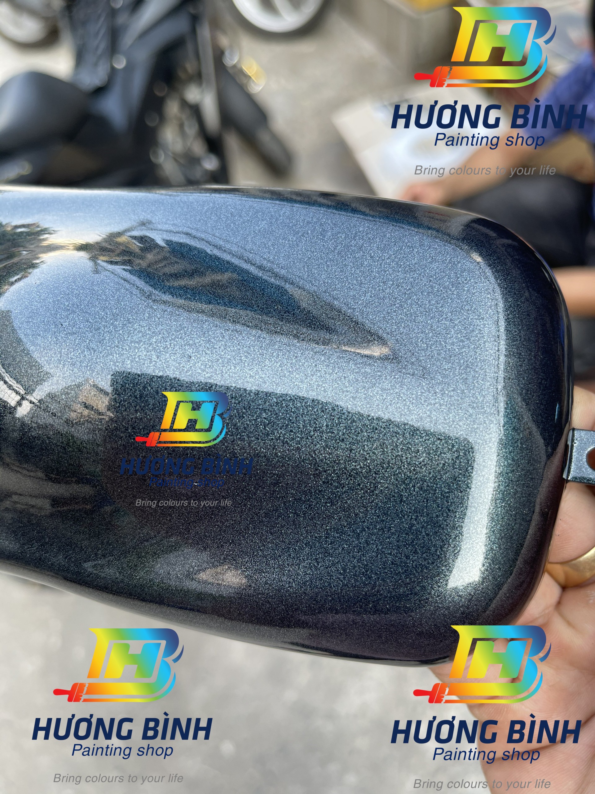 Sơn xịt Bosny màu Midnight Blue - 1182