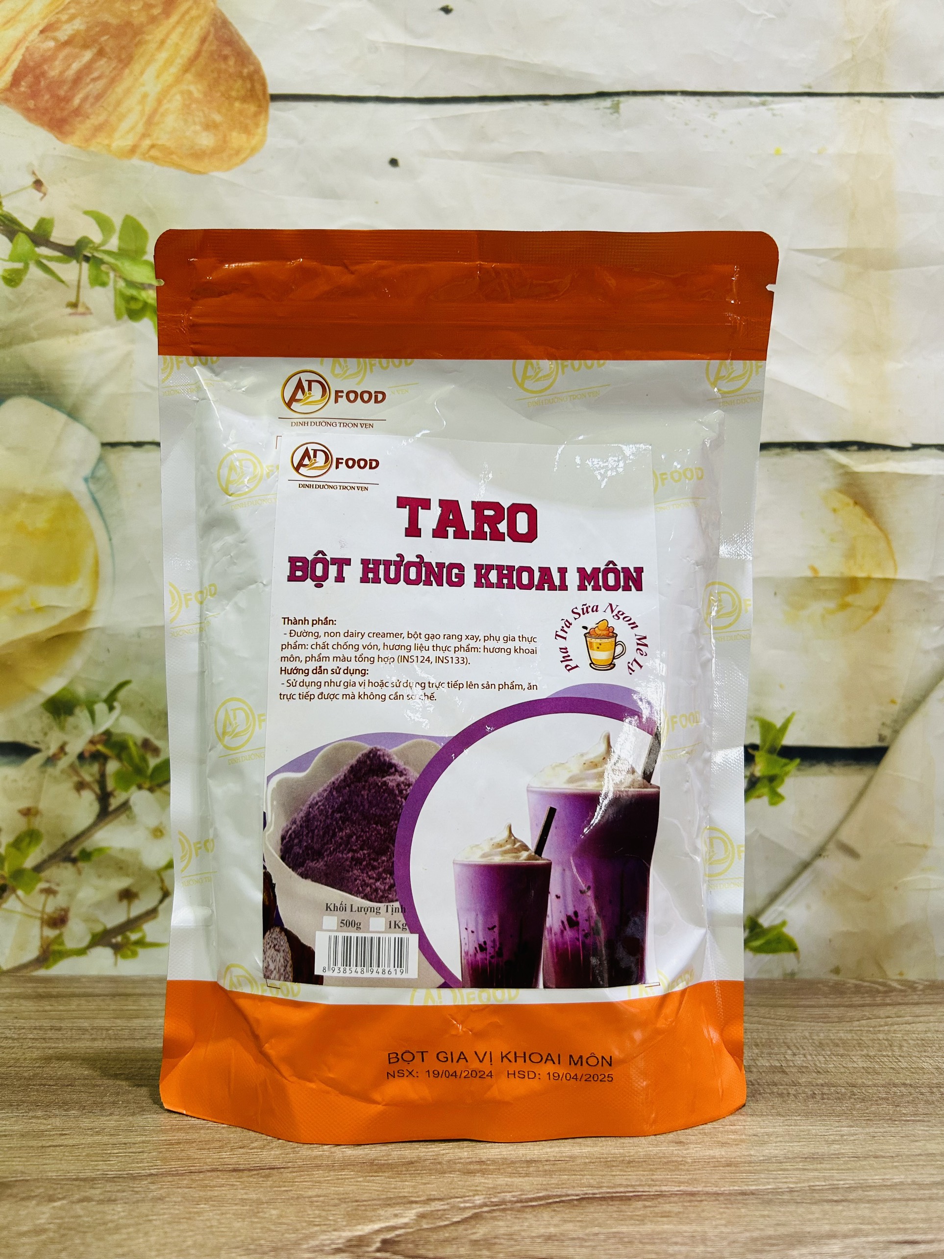 500g Bột pha trà sữa khoai môn