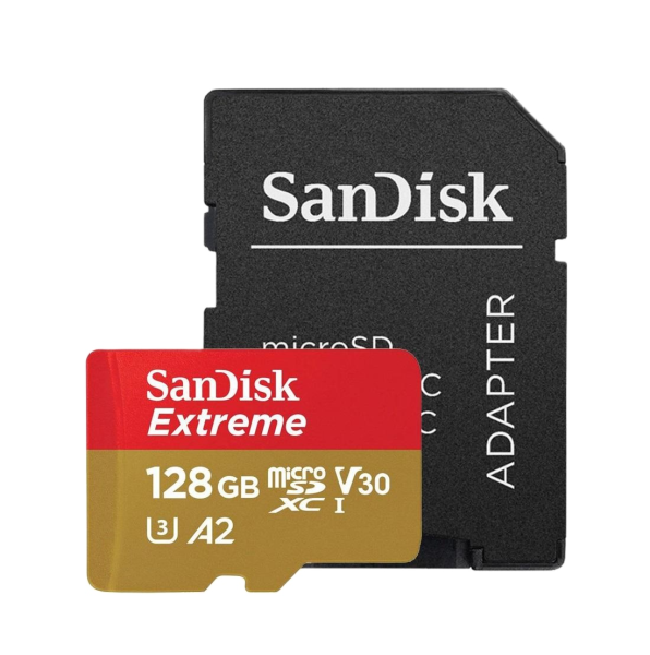 Thẻ Nhớ MicroSDXC SanDisk Extreme V30 U3 4K A2 128GB R160MB/s W90MB/s (Vàng) - Phụ Kiện 1986