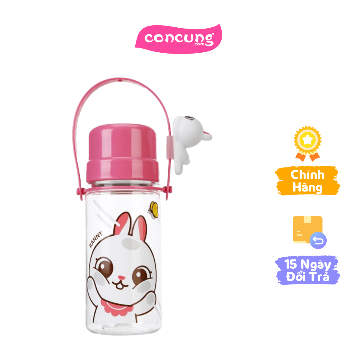 Bình tập uống Edison tritan có dây