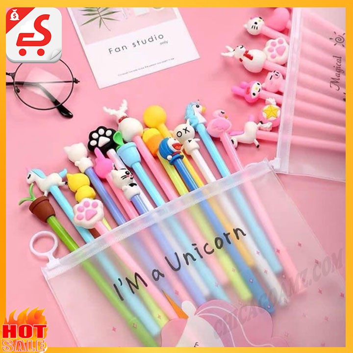 bút bi nước - Set 20c bút bi nước