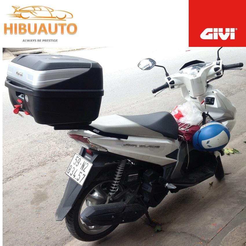 [HCM]Thùng đựng đồ xe máy Givi B32N Bold 32L Monolock System Technology Tặng đế đệm