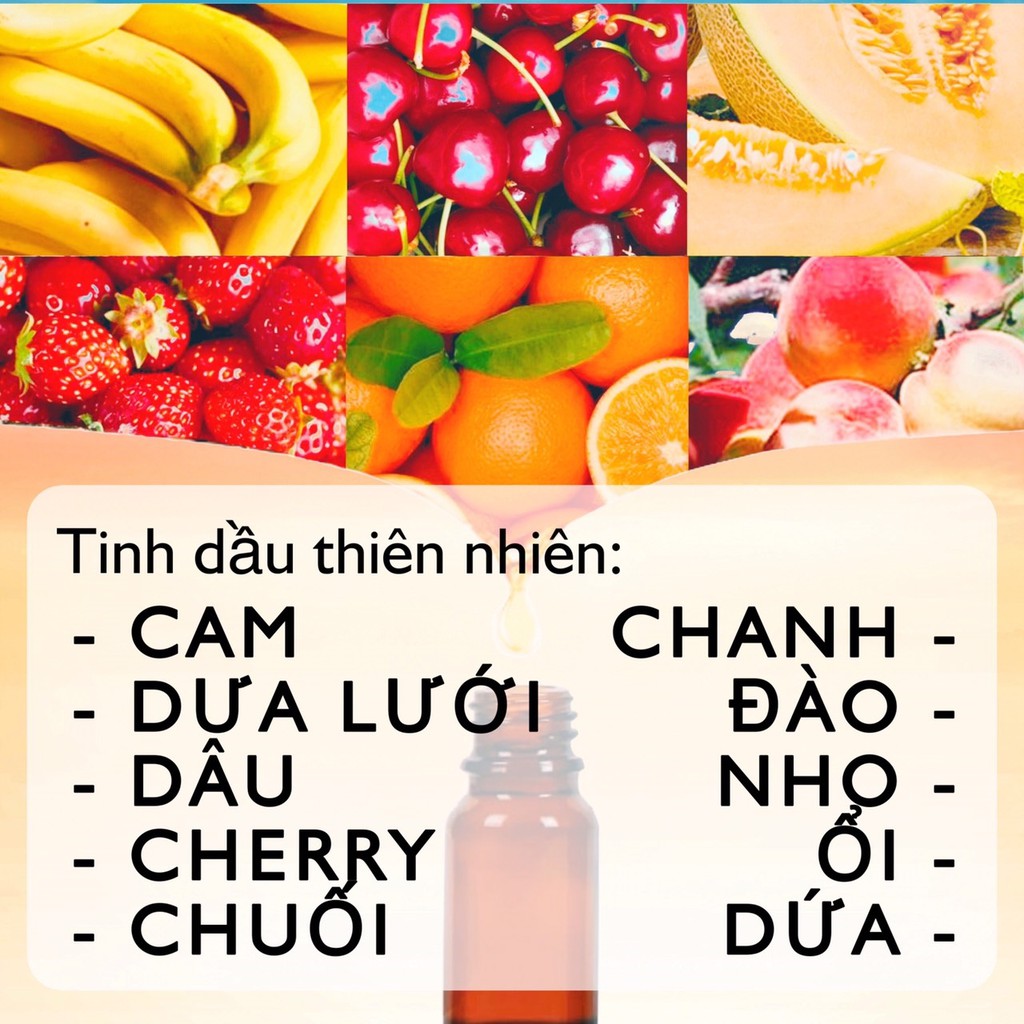 Tổng Hợp Tinh Dầu Nguyên Chất Hương Trái Cây THERAPY