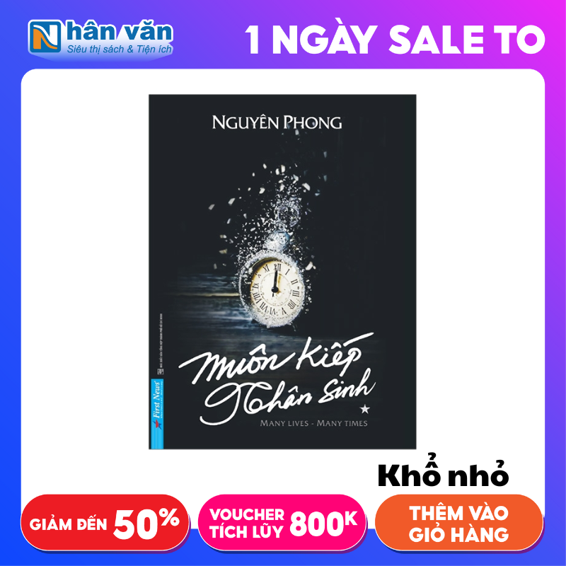 Sách - Muôn Kiếp Nhân Sinh - Many Lives , Many Times - Tập 1 - Bìa mềm - Khổ nhỏ - First News