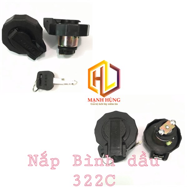 Nắp bình dầu 322 chiến thắng có khoá