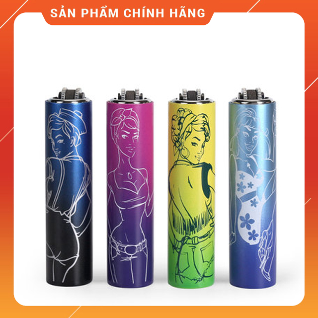 Vỏ Bật Lửa Hộp Quẹt Clipper CP22R Thiết Kế Nhỏ Gọn, Đẹp, Độc Lạ Nhiều Họa Tiết - Dùng Gas Cao Cấp (KHÔNG XĂNG KHÔNG GAS)