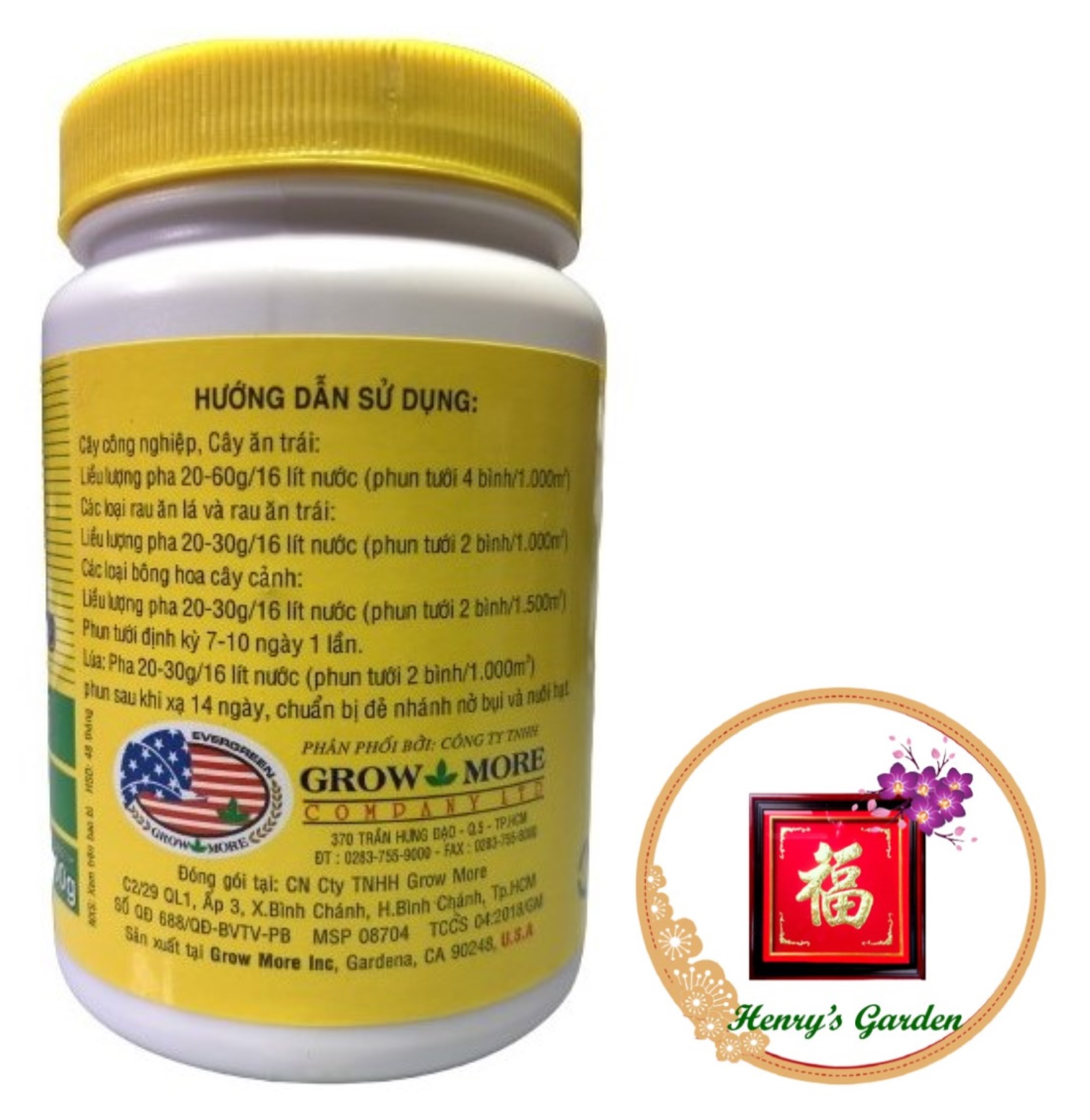 Phân Bón Grow More NPK 30-10-10+TE - #379A# 100g