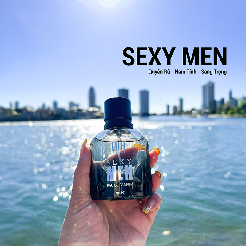 [Chính hãng] Nước hoa nam Sexy Men 50ml Lua Perfume