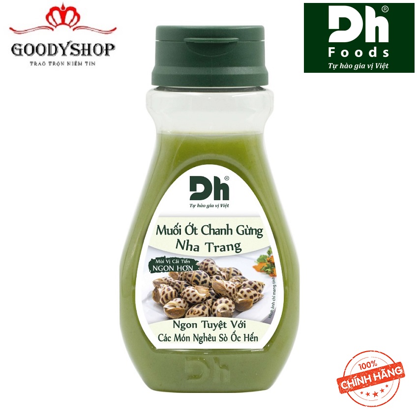 Muối Ớt Chanh Gừng Nha Trang 120gr Dh Foods DHSCH11 GOODYSHOP