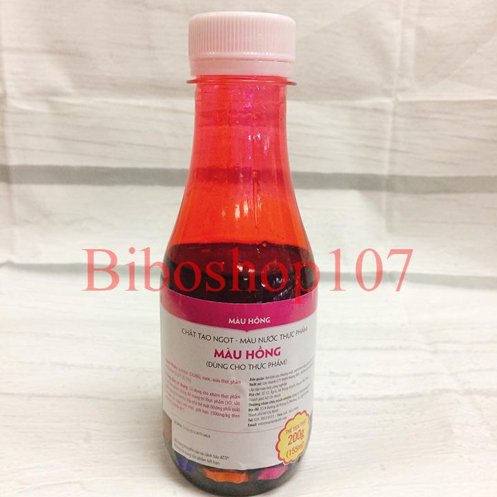 Màu Nước Thực Phẩm Màu Đỏ 100g