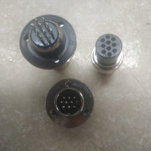 Bộ giắc cắm đực và cái M19 10 chân