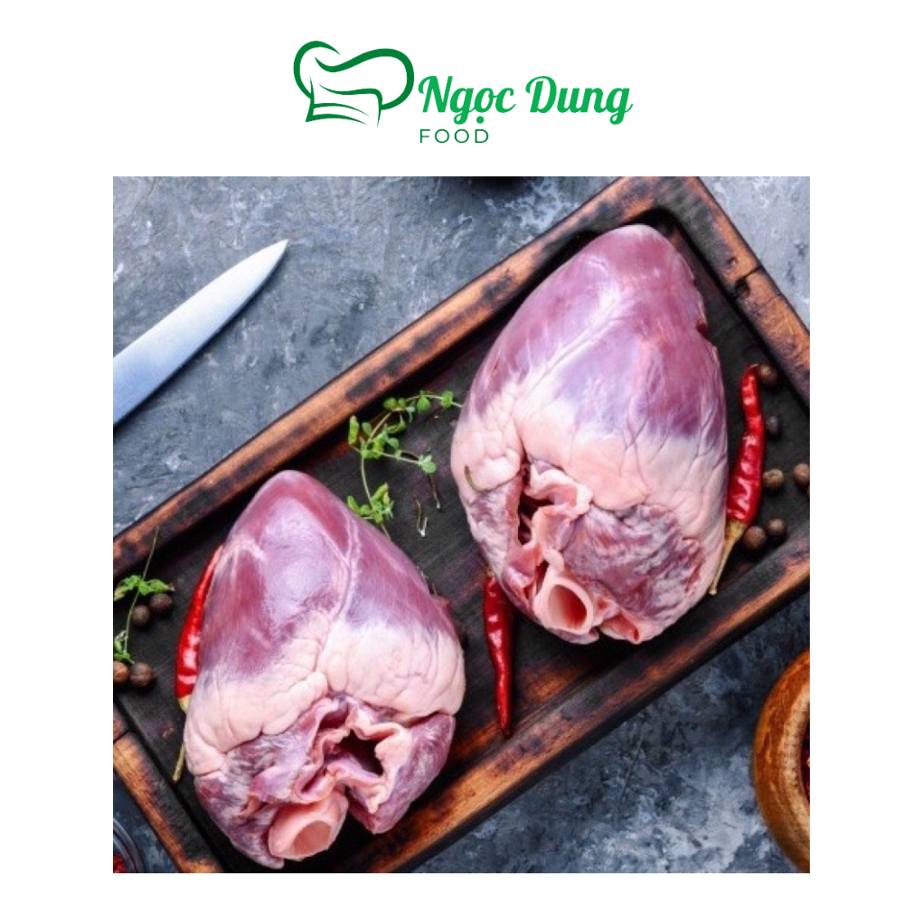Tim heo nhập khẩu 1kg (giao tphcm)