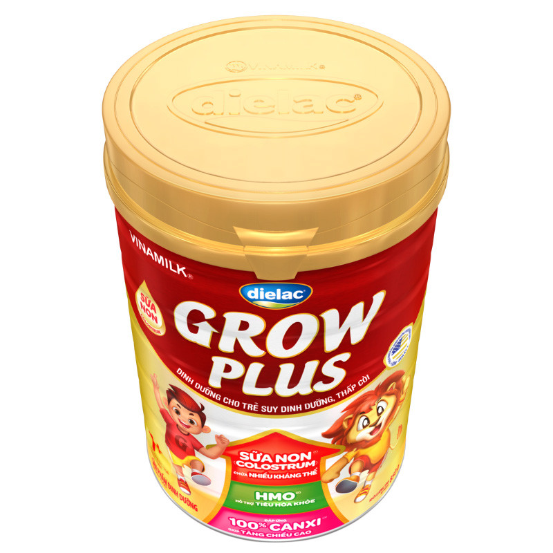 (Mẫu Mới) Sữa Bột VINAMILK Dielac Grow Plus 1+ HT 850g Sữa Non.