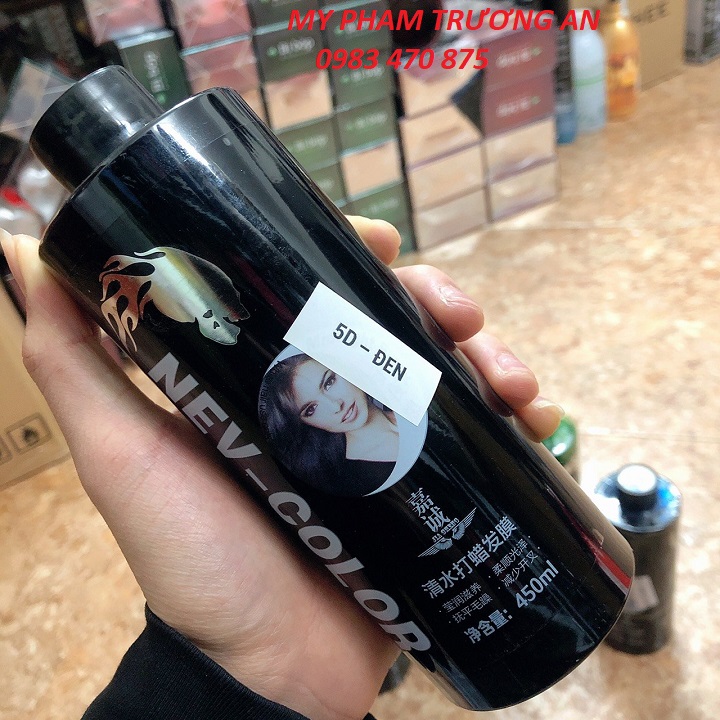 Thuốc nhuộm phủ bóng 5D màu đen 450ml