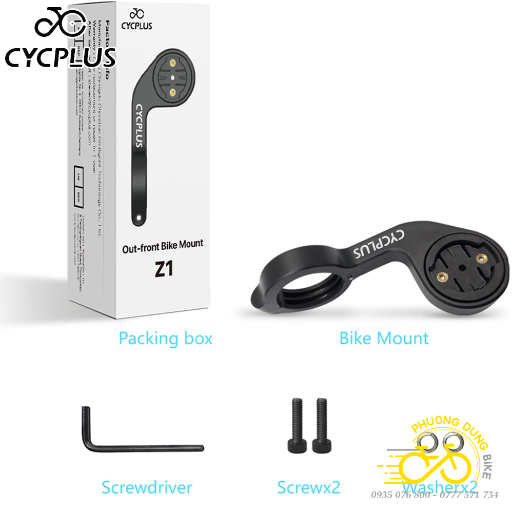 Giá pas gắn đồng hồ xe đạp cho garmin, cycplus z1 - nhãn hiệu cycplus