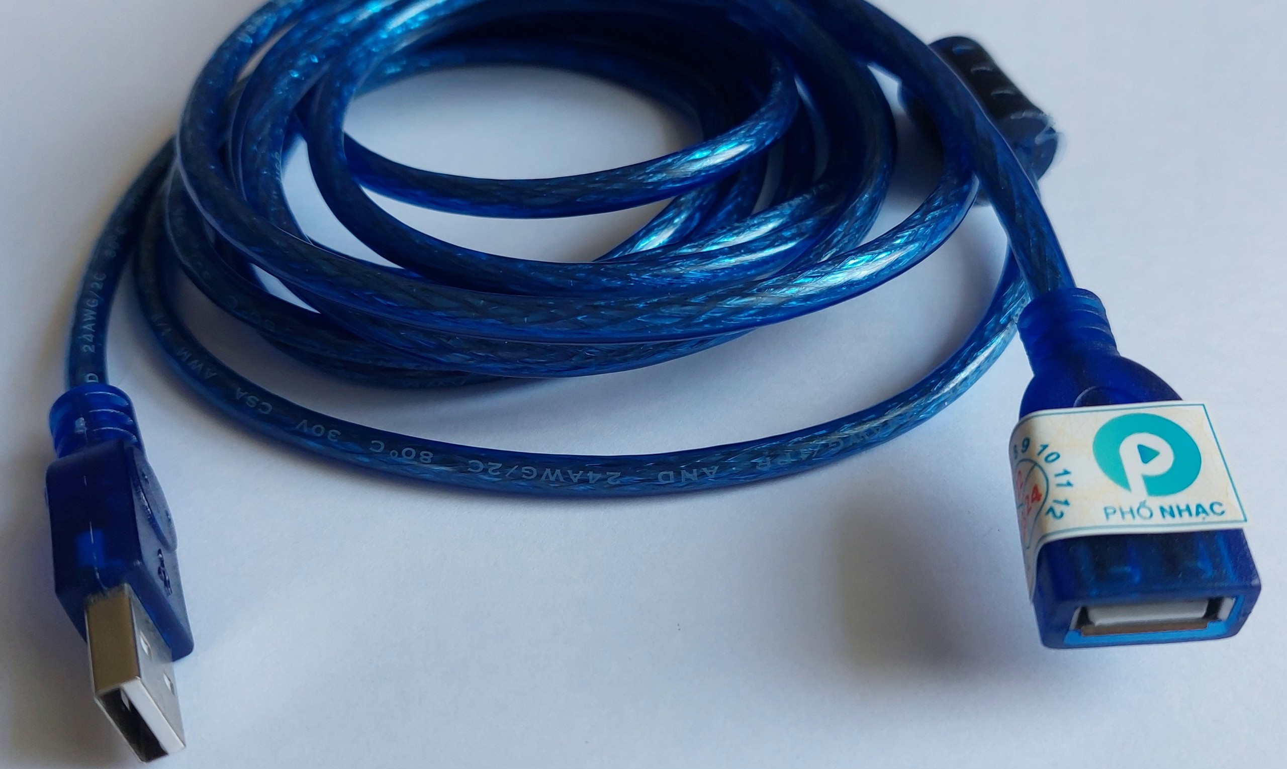 Dây cáp nối dài cổng usb 3m , 5m chống nhiễu