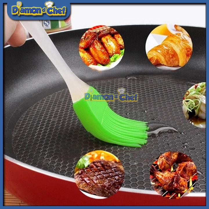 Chổi quét bột làm bánh silicon đầu rời