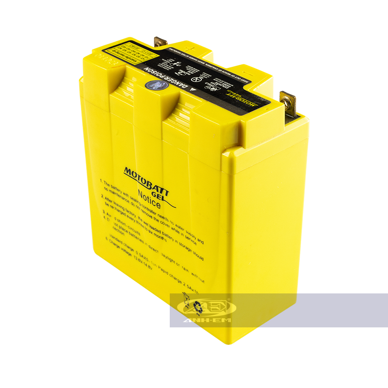 BÌNH MOTOBATT 5AL (12V~5A) GEL - Bình cao MTB-MTX5AL