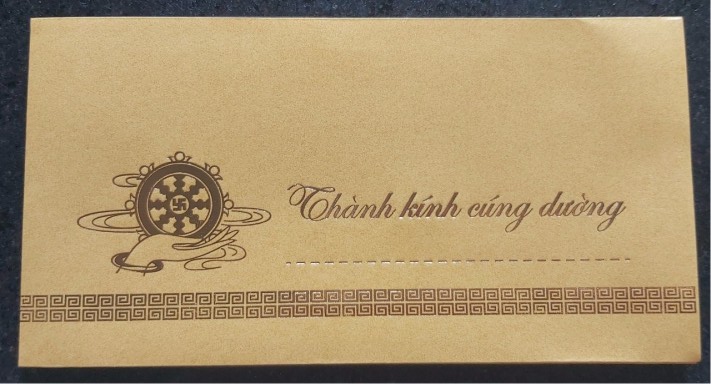 [HCM]Bao thơ cúng dường ( xấp 100 cái )