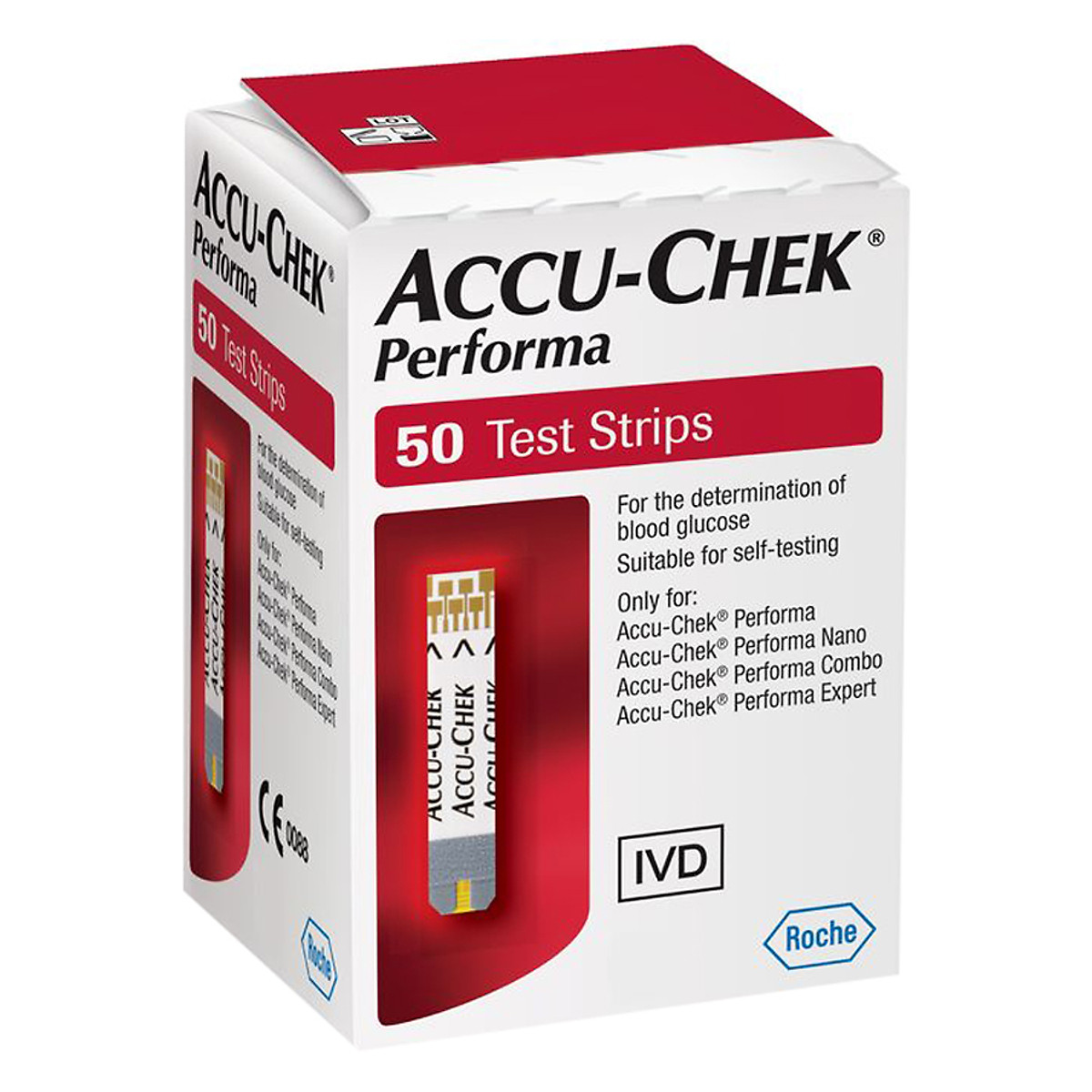 Bộ Máy Đo Đường Huyết Accu-Chek Performa - ( 10 Que thử + Bút chích máu + 10 kim chích máu )