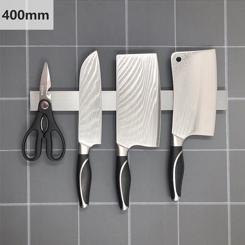 Thanh Nam Châm Hít Dao Cao Cấp Inox #304 [ Kích Thước: 30cm & 40cm & 50cm & 60cm ]