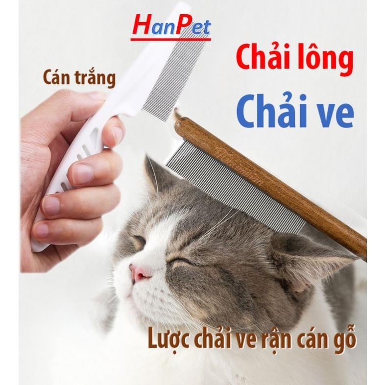 Lược chải ve rận thú cưng lược chó mèo