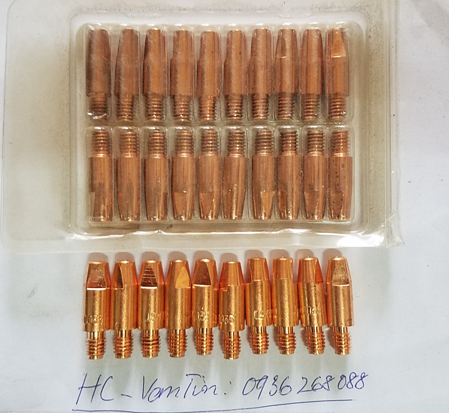 Bép hàn Mig M6x25 0.8-1.2mm