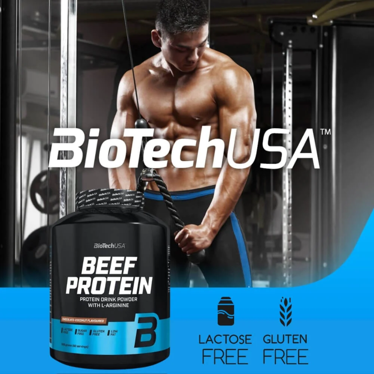 Sữa Tăng Cơ Whey Protein Hydrolyzed – Beef Protein BiotechUSA