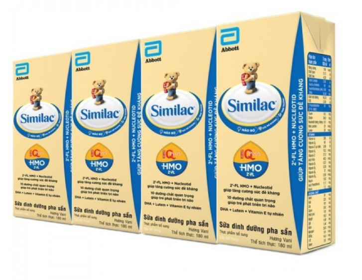 Thùng 48 hộp SBPS Similac IQ 180ml