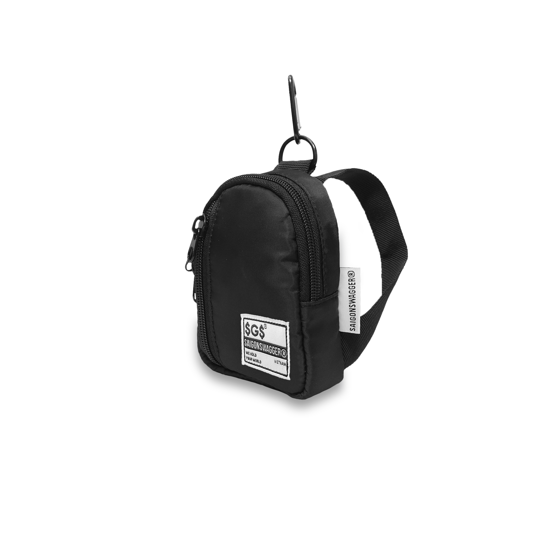 Phụ kiện móc khoá balo mini SAIGON SWAGGER® SGS ZIPPER BACKPACK KEYCHAIN