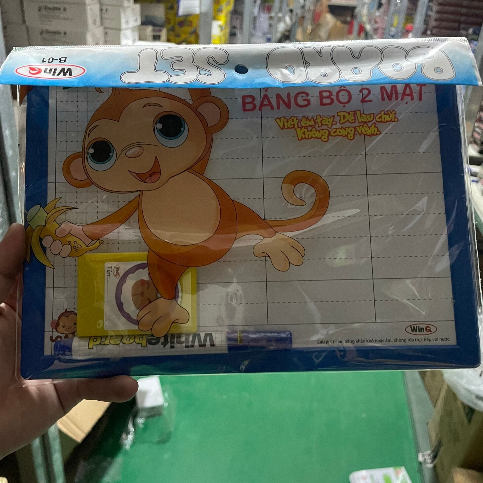 Bảng Bộ Nhỏ học sinh 2 mặt WinQ B01