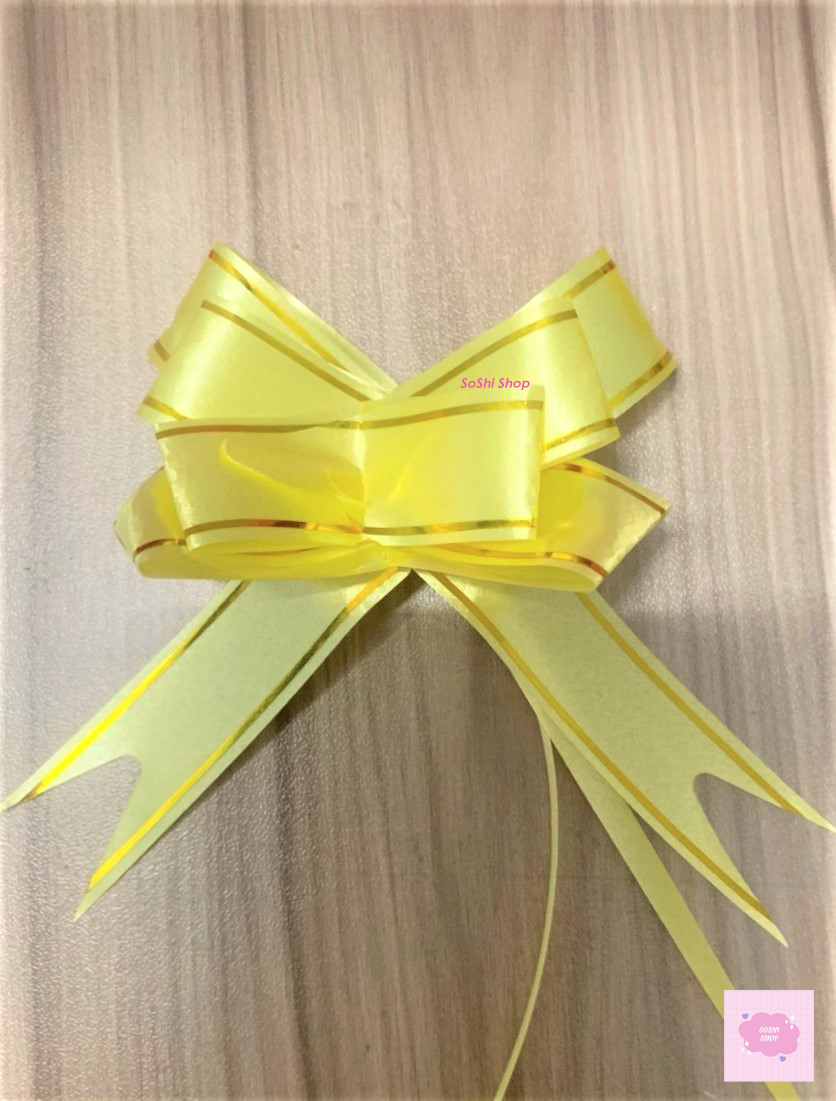 [Set 10 cái] Nơ Rút Gói Quà 34cm*1,8cm
