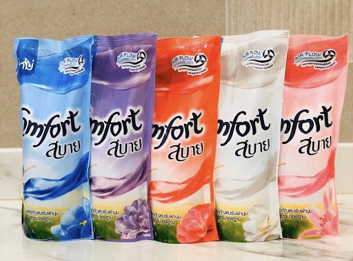 Combo 5 gói nước xả vải comfort 580ml thái lan