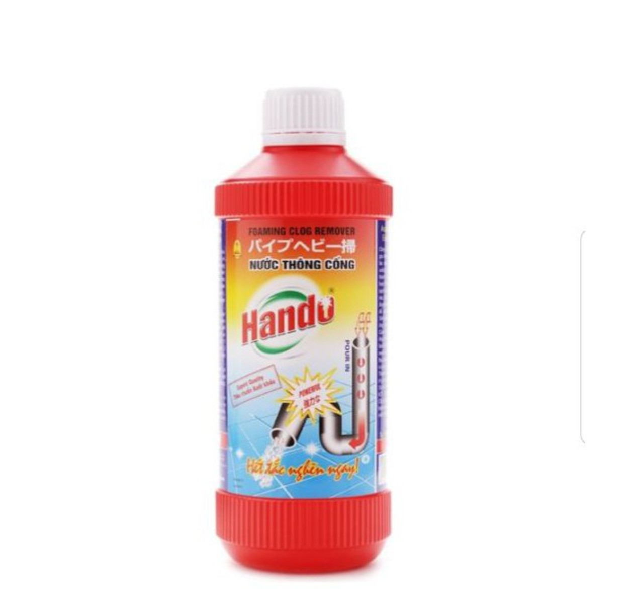 Nước thông cống Hando 570ml hàng xuất khẩu (mua tại ptptshop)