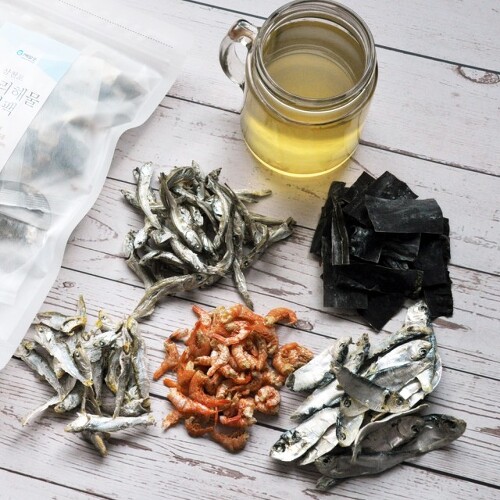 <HOT>Hạt nêm cá cơm Dasida CJ 1kg 멸치다시다 CJ