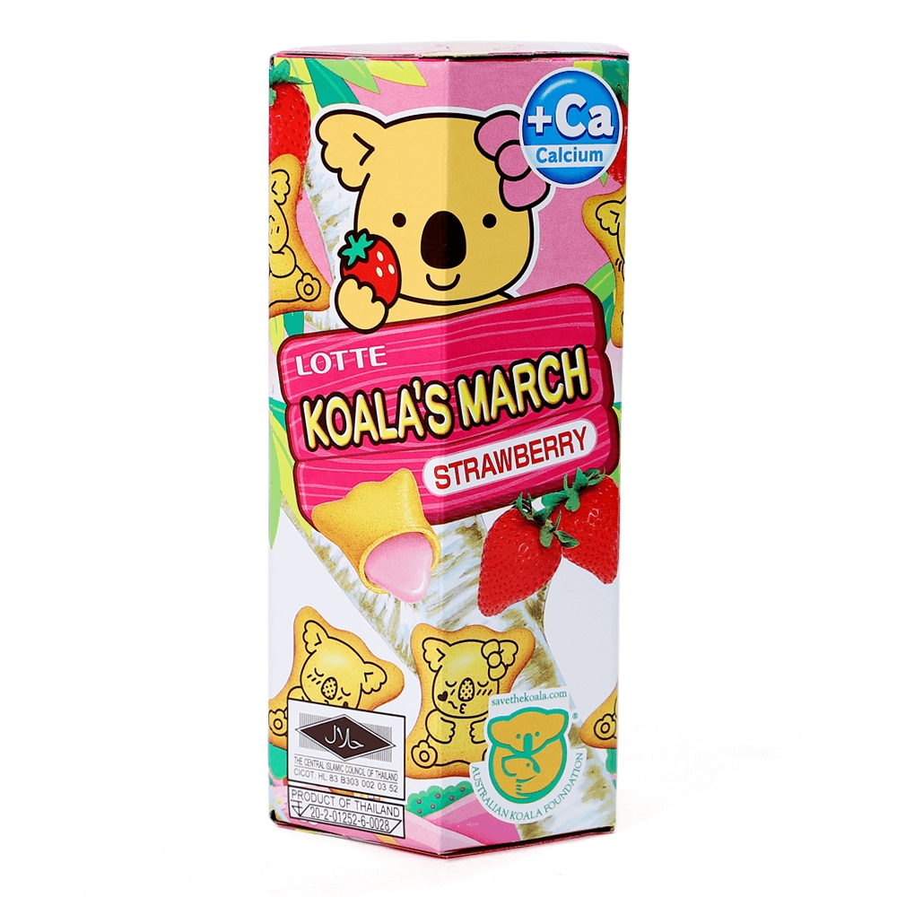 Bánh gấu Koala's March nhân kem dâu