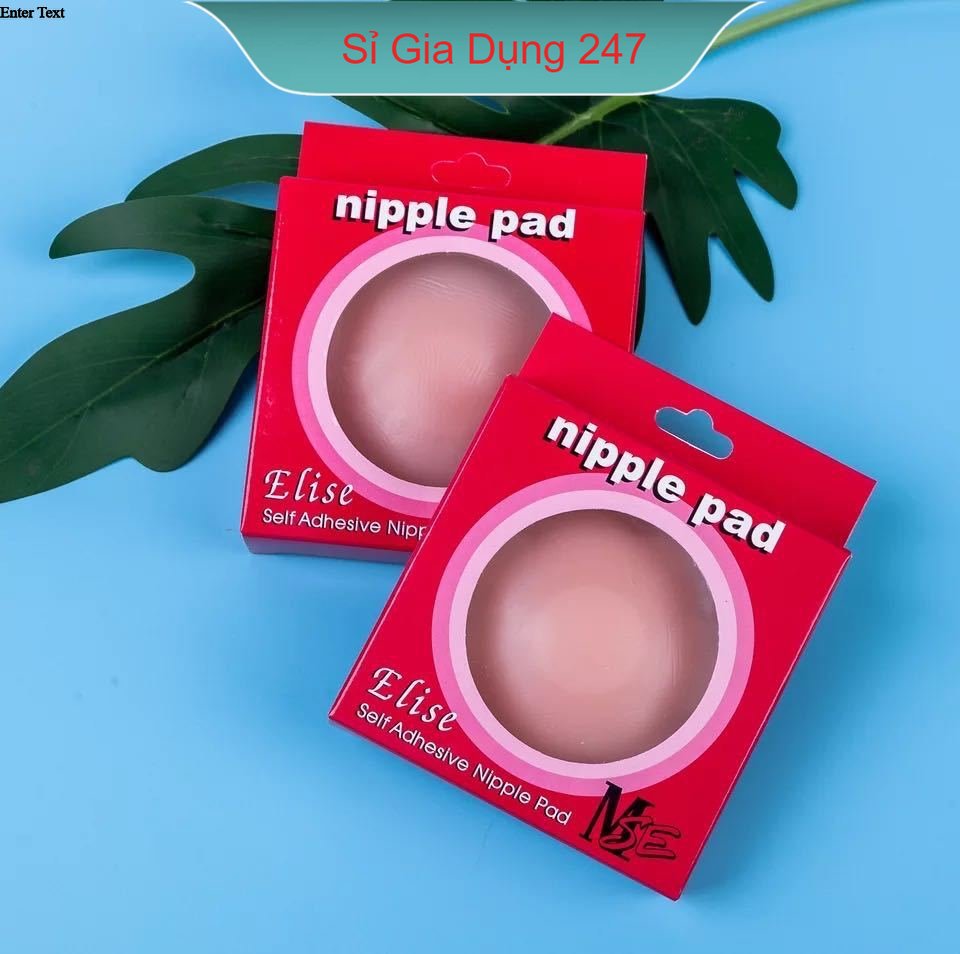 Miếng dán ngực ⭐freeship⭐dán nhũ hoa silicon - cặp 2 miếng dán ti 1222