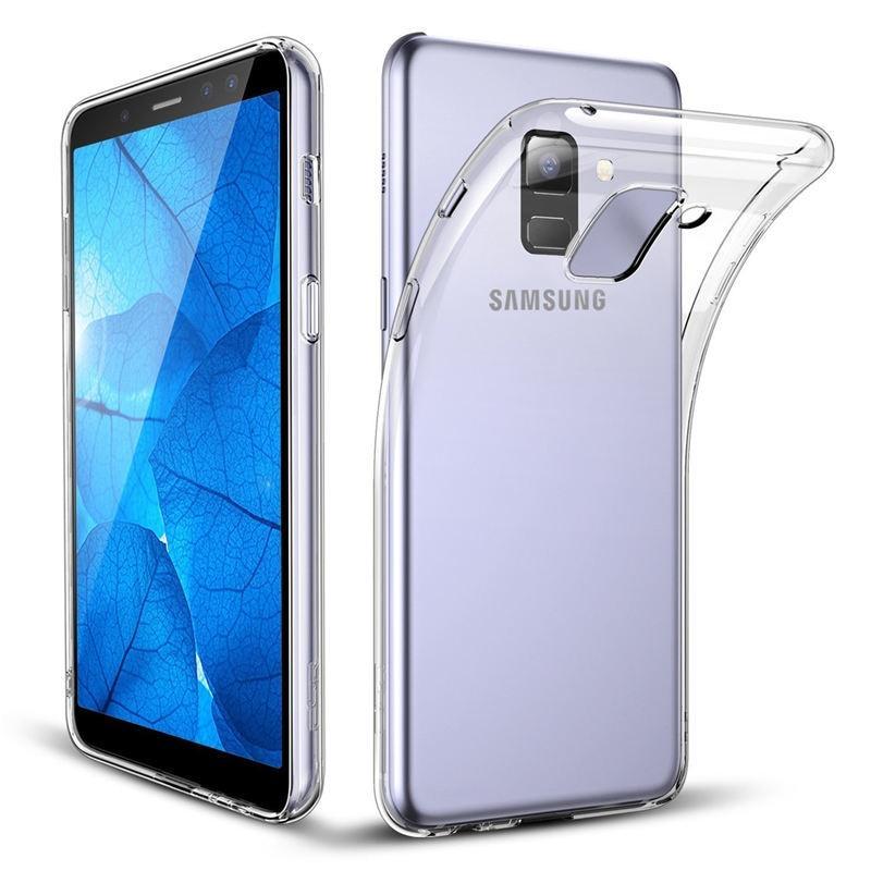 Ốp Dẻo cho Samsung Galaxy A6 Plus Trong suốt (Loại A+ chống ố vàng)
