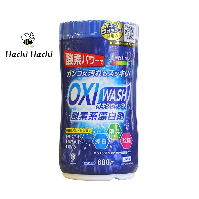 Bột tẩy trắng đa năng Oxi Wash 680g - Hachi Hachi Japan Shop