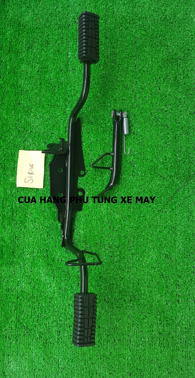 GÁC MÁY GẮN XE SIRIUS - TẶNG KÈM CHỐNG NGHIÊNG + CAO SU ĐỂ CHÂN