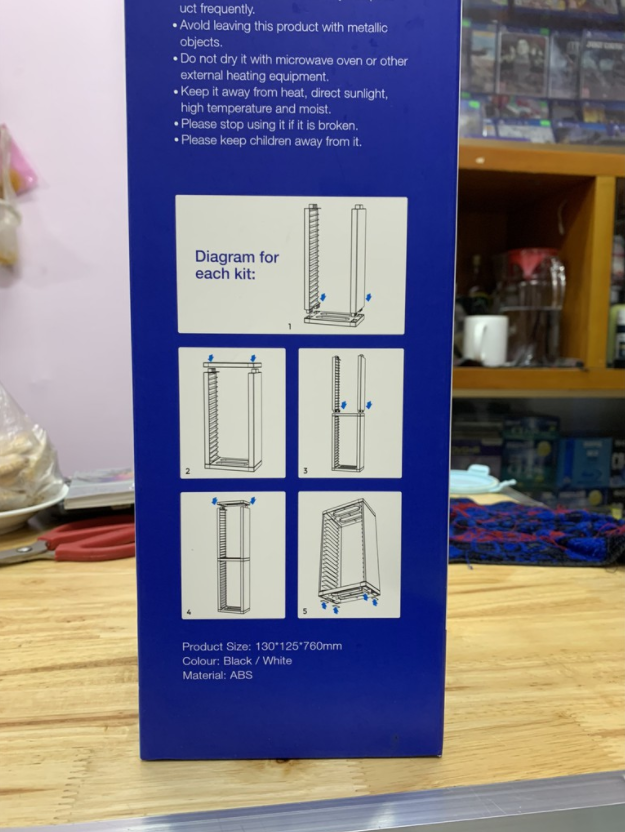Kệ để băng đĩa ps4 ps5 nintendo switch Dobe TP-0519