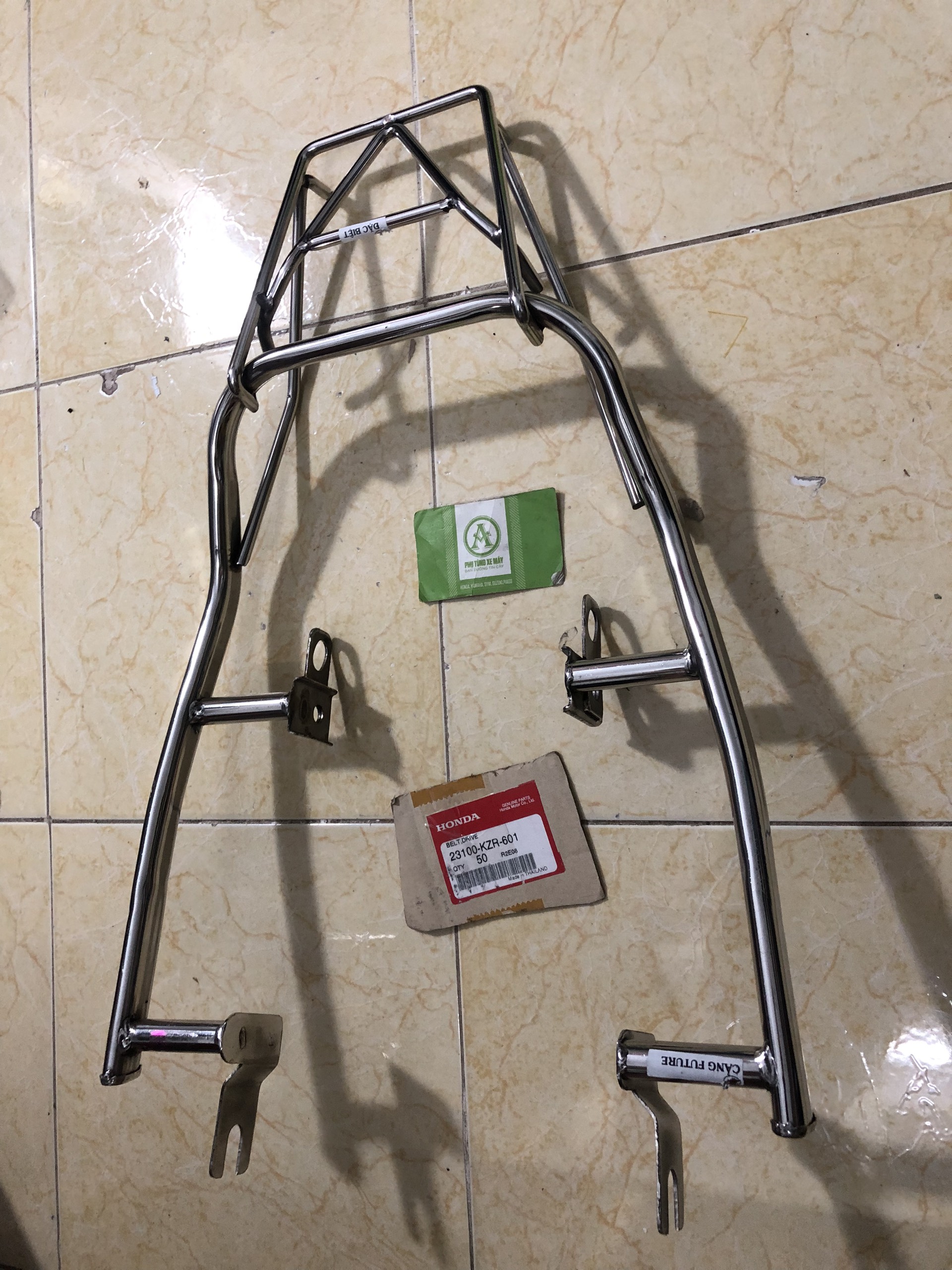 Future 1 Extended Stainless Steel Rear Port