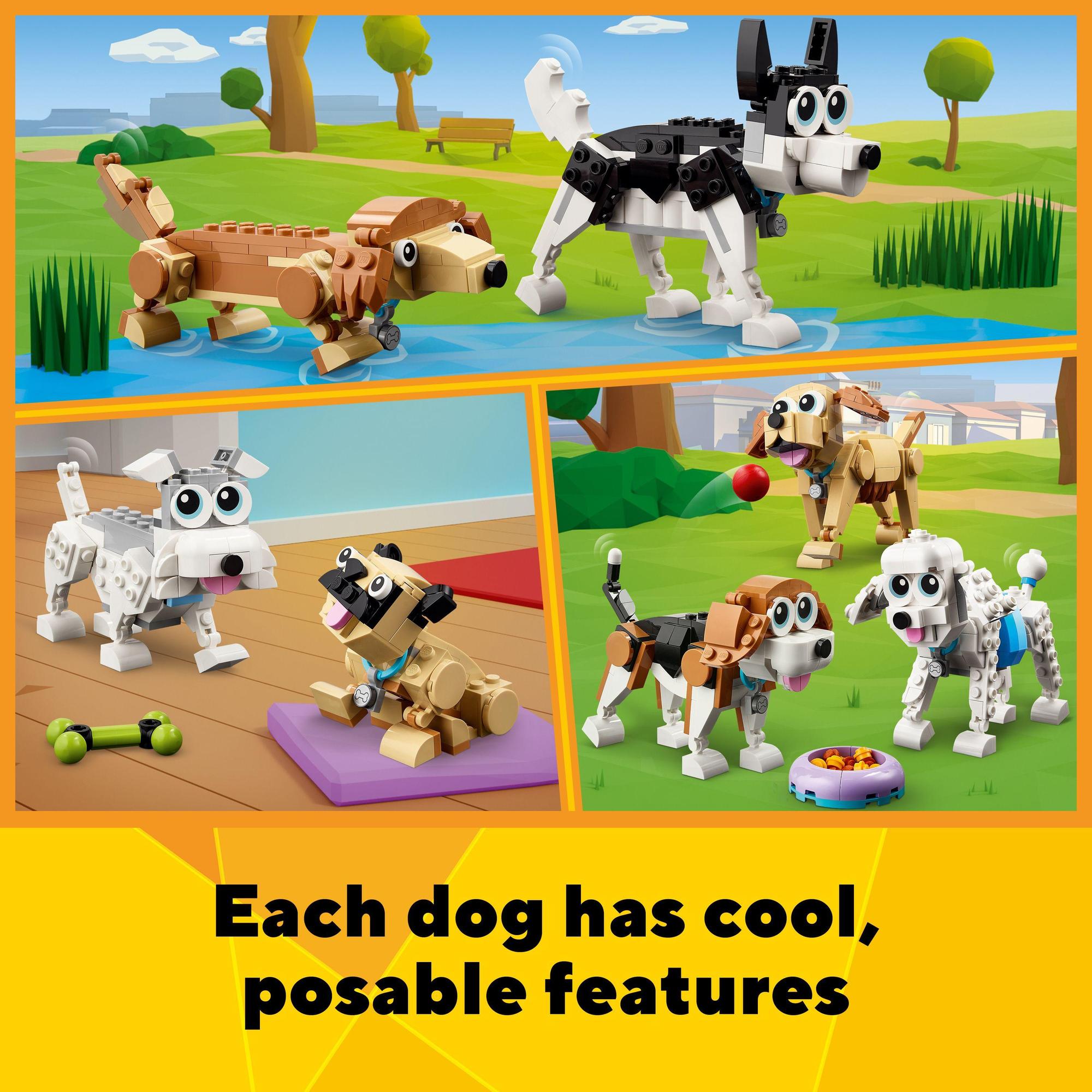 LEGO CREATOR 31137 Cún Cưng Đáng Yêu (475 chi tiết)