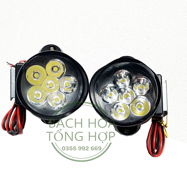 Đèn trợ sáng S6 (Tặng công tắc on off )